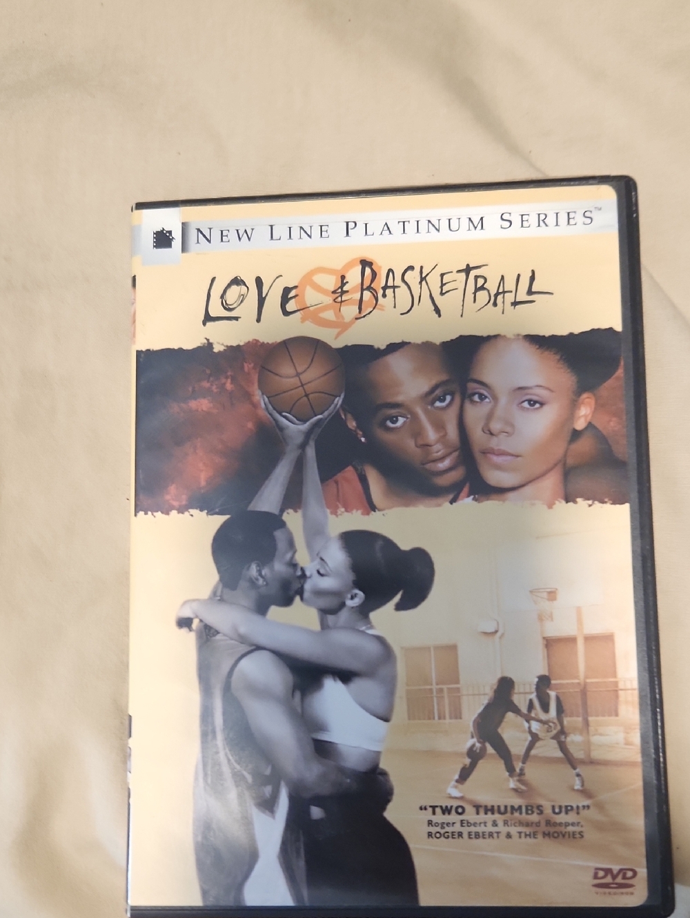 Love & Basketball DVD — Yellow and Black Cover